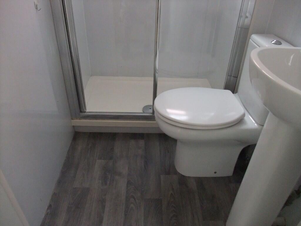 New bathroom floor
