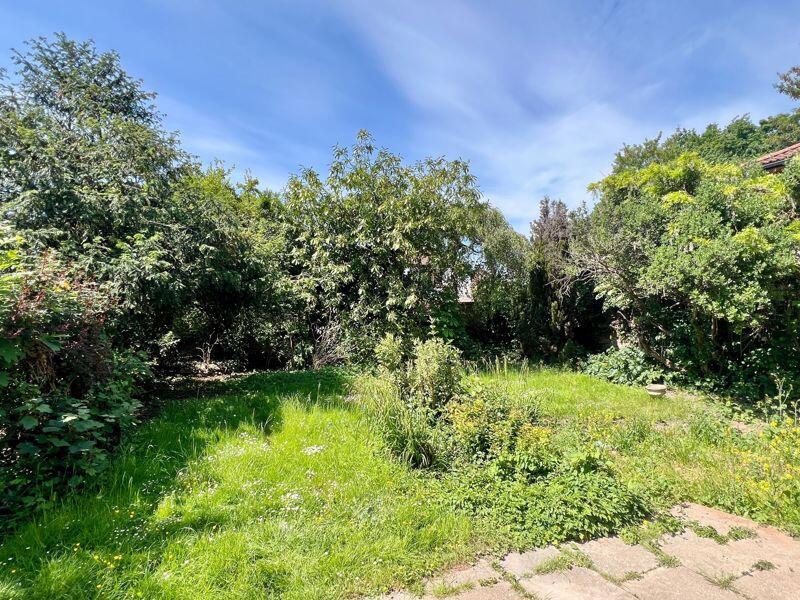 Rear garden