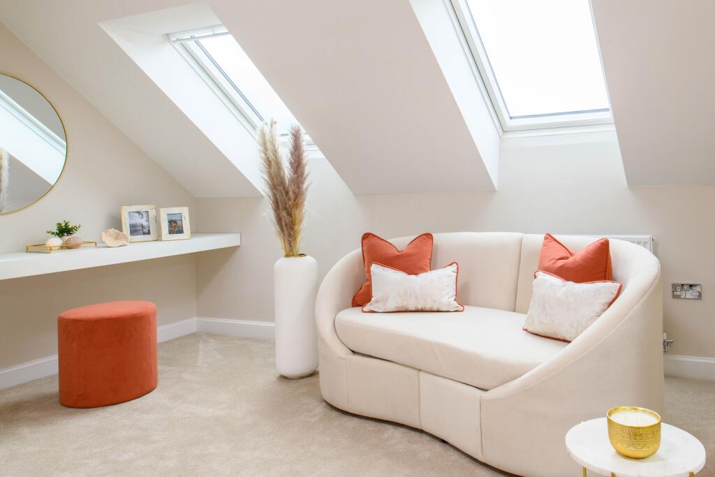 Norbury dressing area in the main bedroom