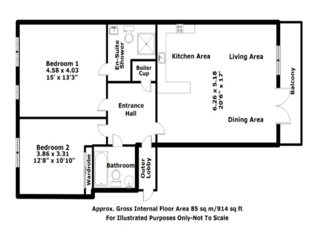 Pepys Court 64 Floor