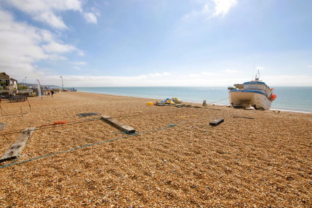 The beach
