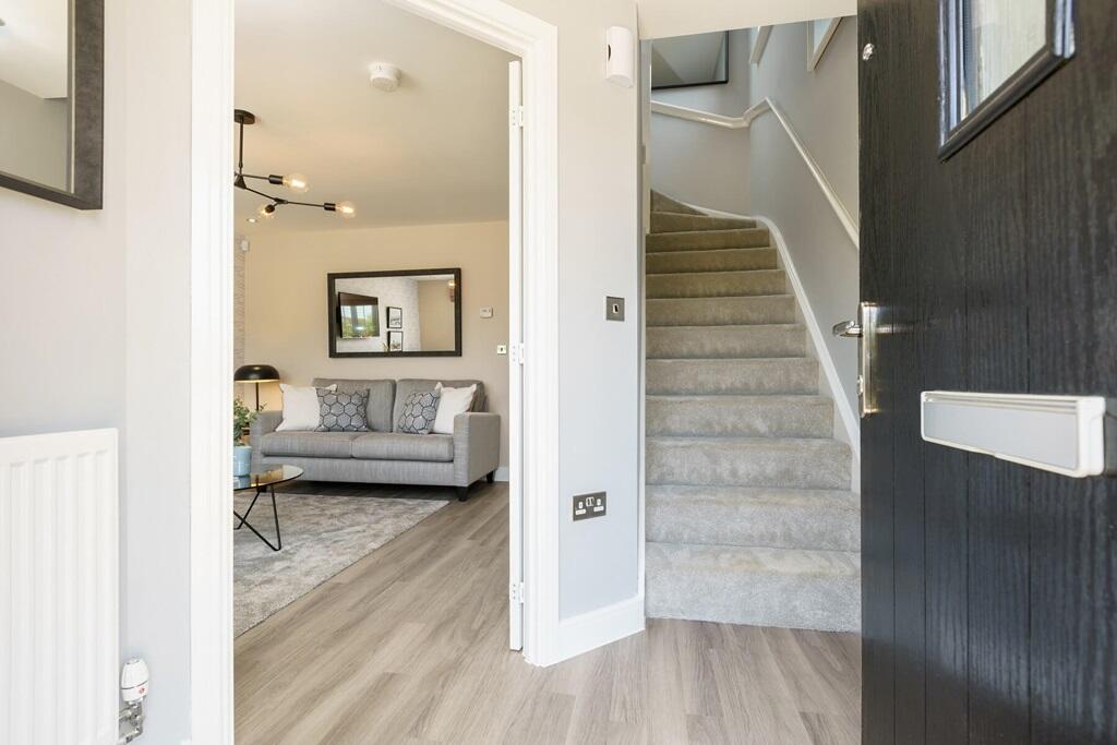 A light and airy entrance hallway