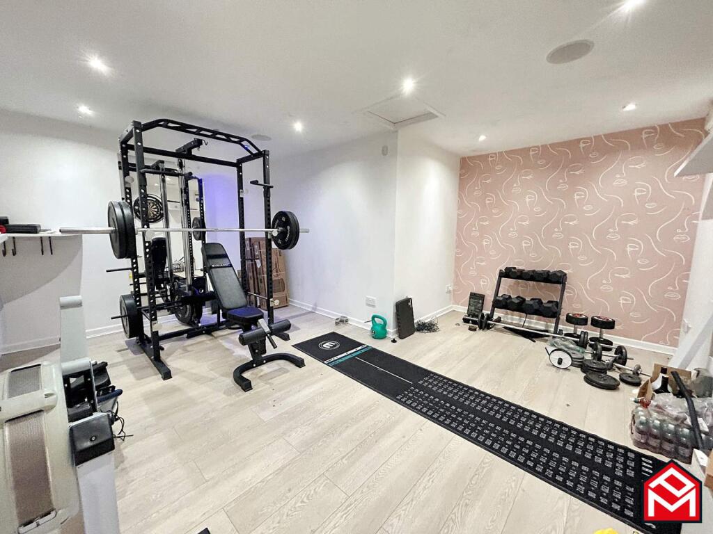 Detached Gymnasium / Original Garage