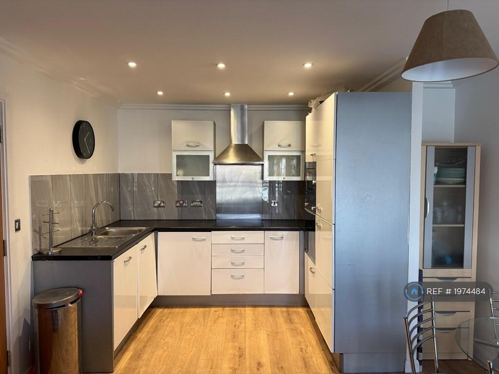 Kitchen View From Living Room 