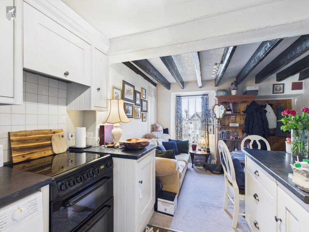 Open plan living area.