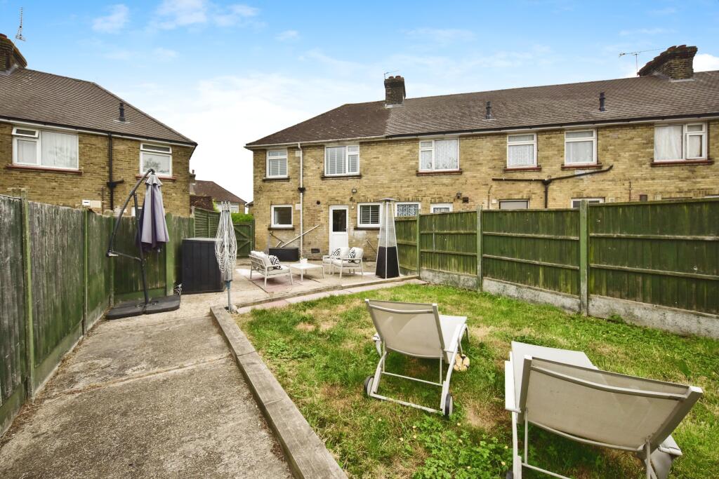 Private Rear Garden With Back Property View