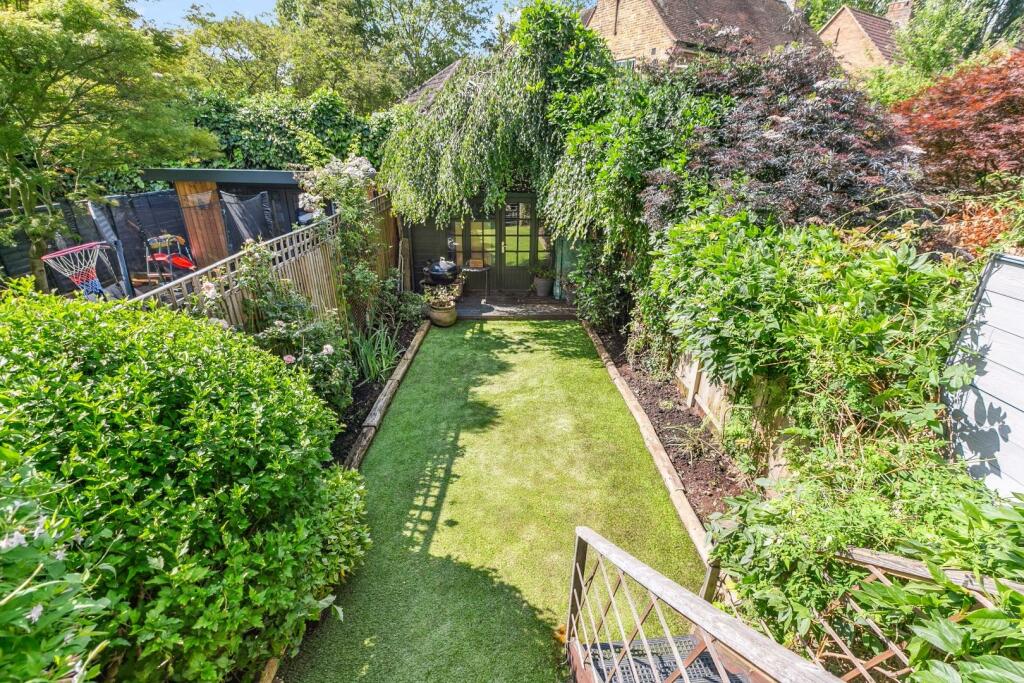 View of Southwest Facing 47' Garden