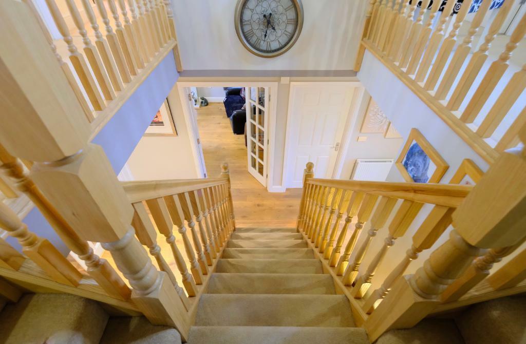 Striking hallway and landing