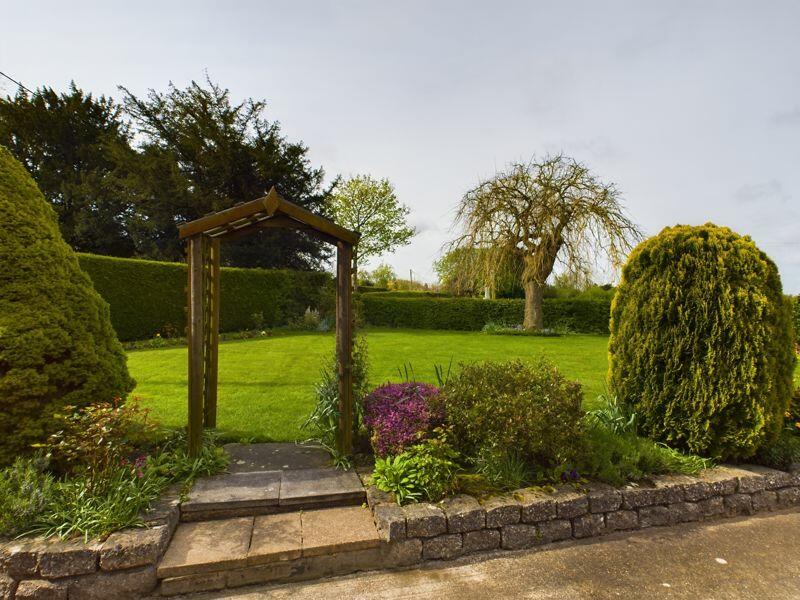 Rear garden