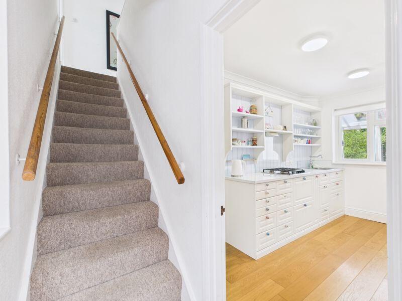 Stairs to first floor