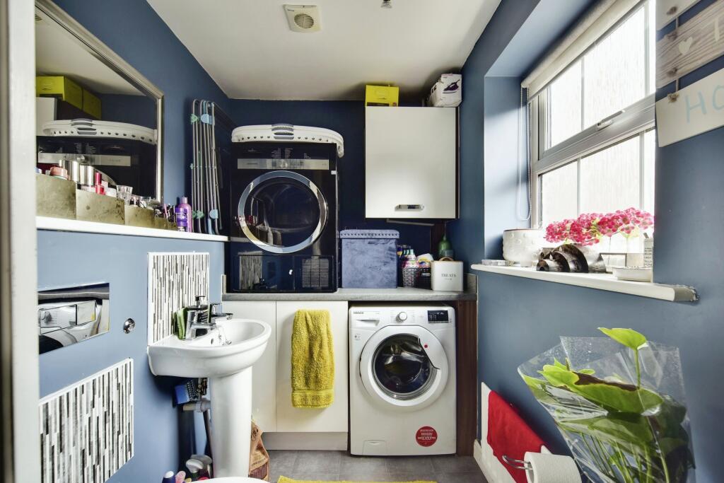 Downstairs W/C &amp; Utility Area