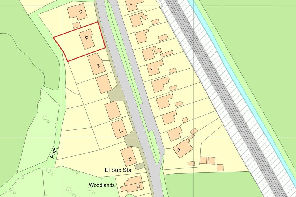 OS Map 01110590