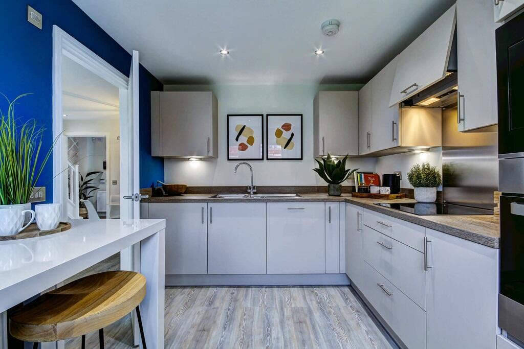 Light and bright, offering plenty of space for storage