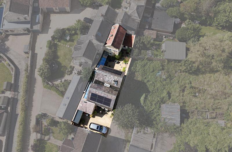 Aerial of plot