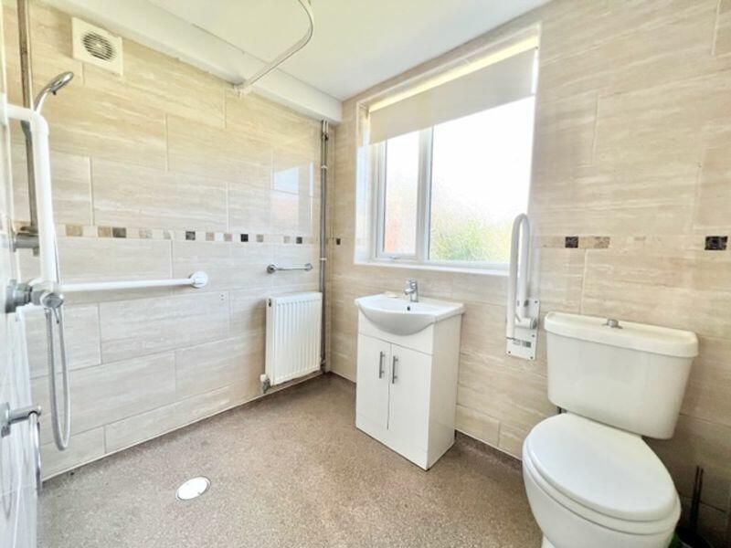 Ground floor wet room