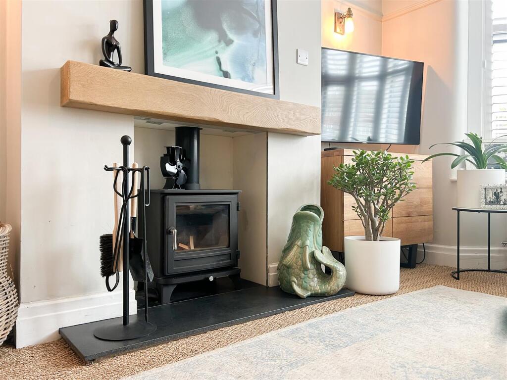 Feature Log Burning Stove