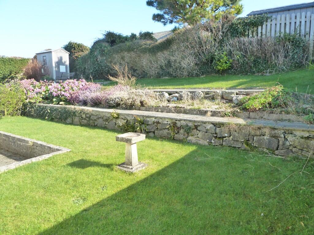 Terraced garden