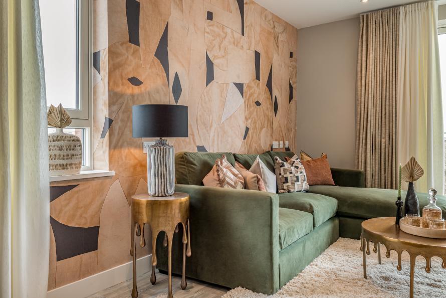 Living room feautre wall