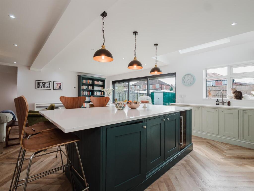 Family Living Room and Dining Kitchen
