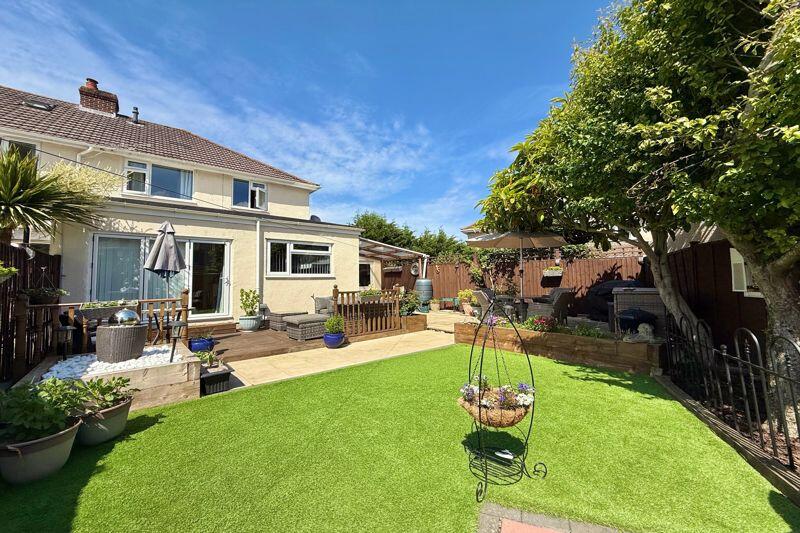 Southerly Rear Garden