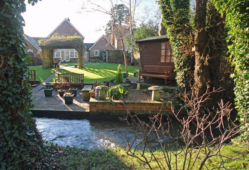 Stream and garden