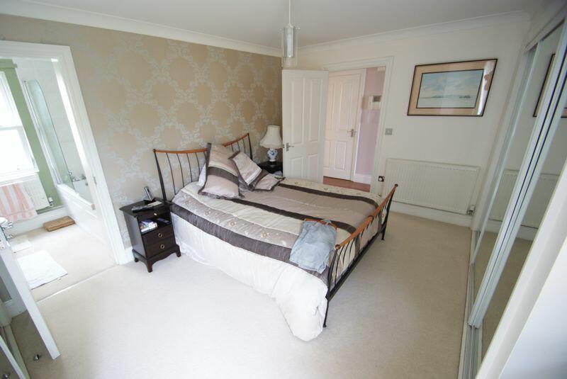 Bedroom with ensuite bathroom