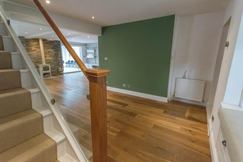 Stairs to Bedroom suite