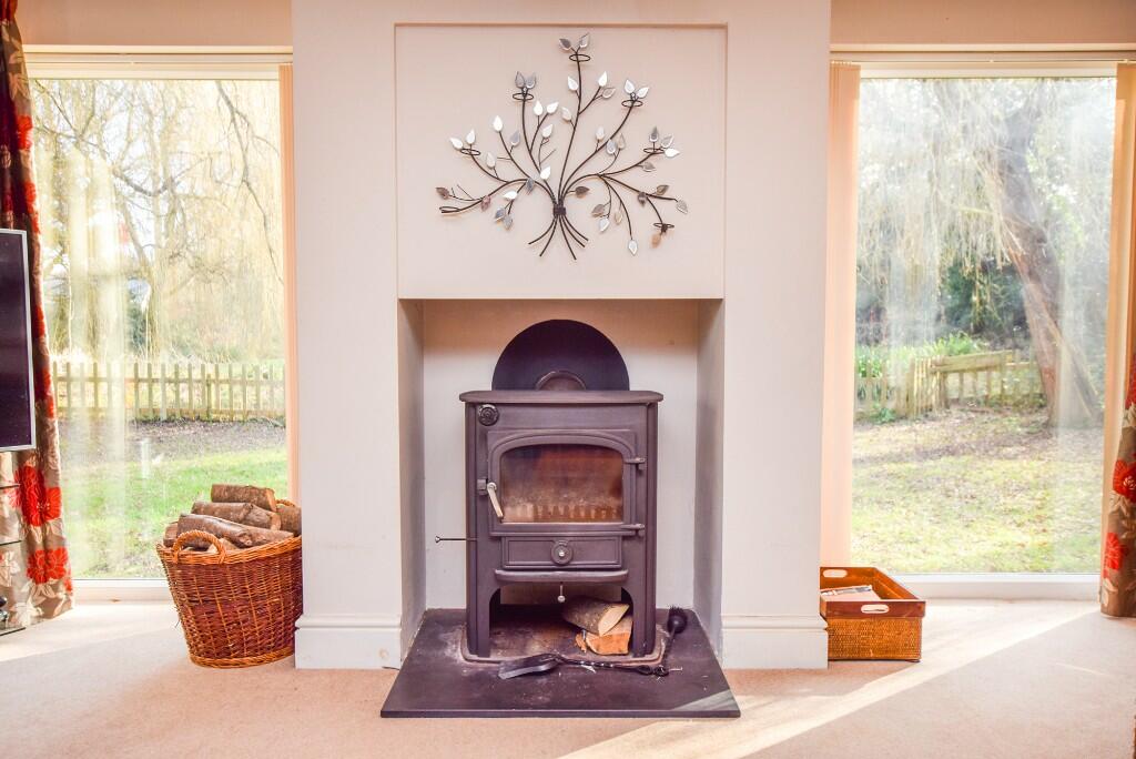 Feature fireplace
