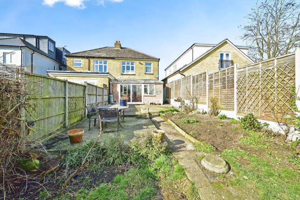 Private Rear Garden With Conservatory View
