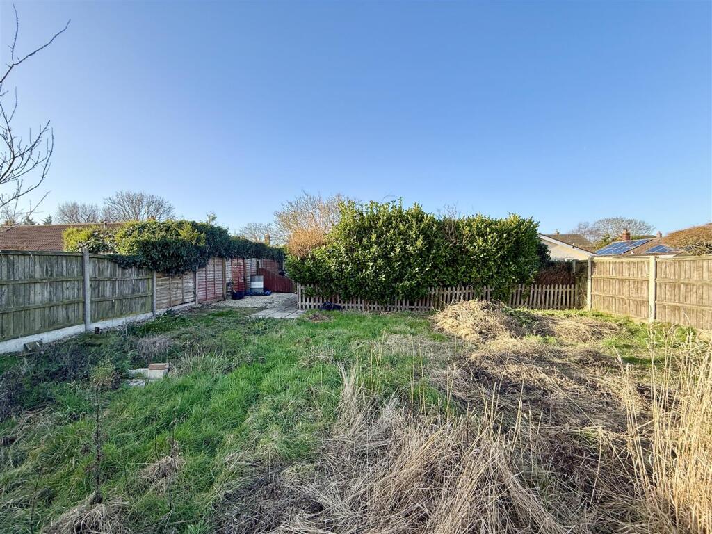 land to end of garden