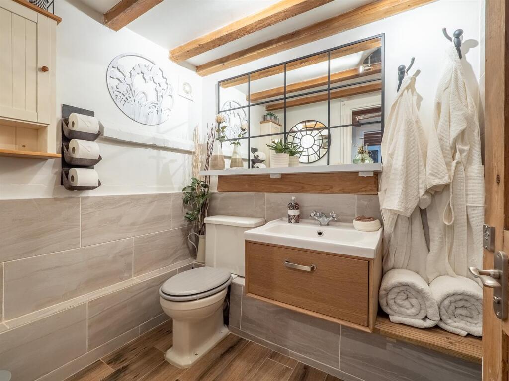 downstairs shower room