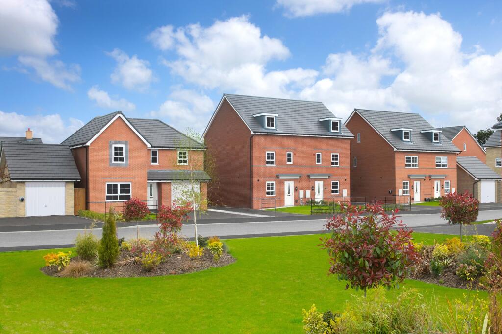 External street scene at Centurion Village, Leyland