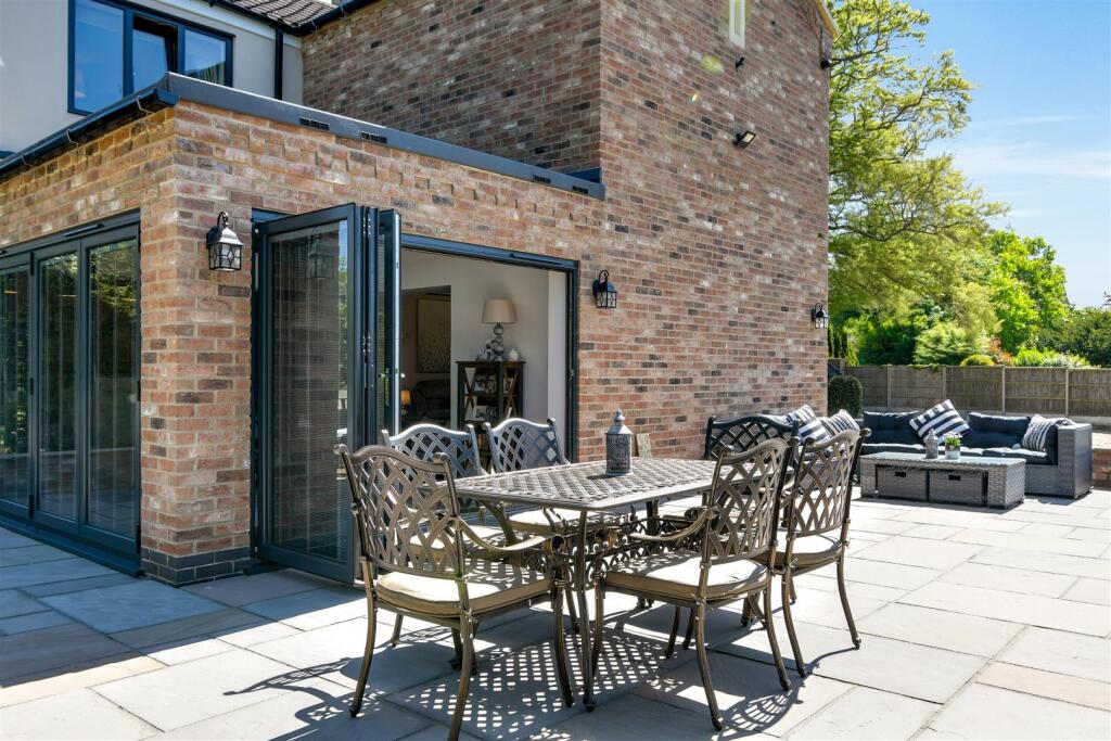 Rear patio