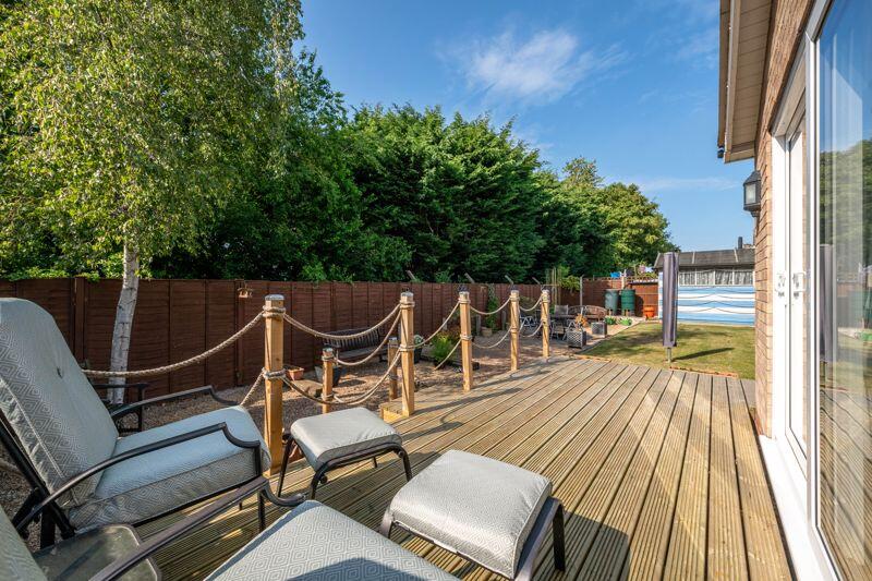 Rear deck