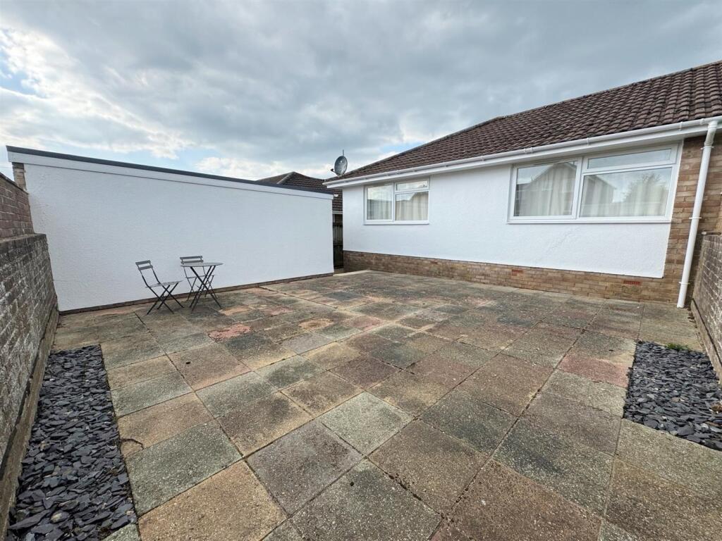 Rear Patio