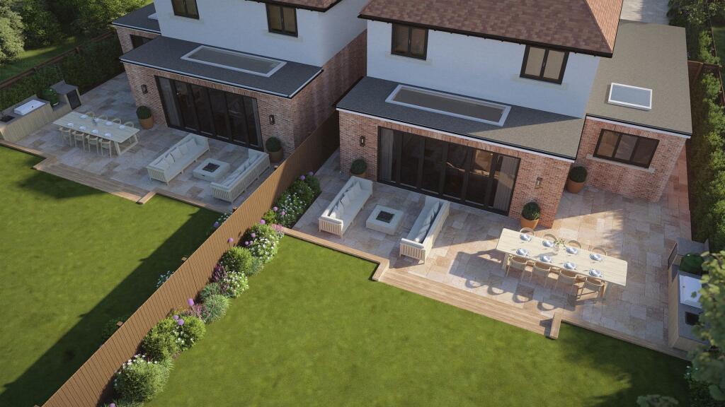 Rear Garden  - AI Generated ¿ Illustrative Only