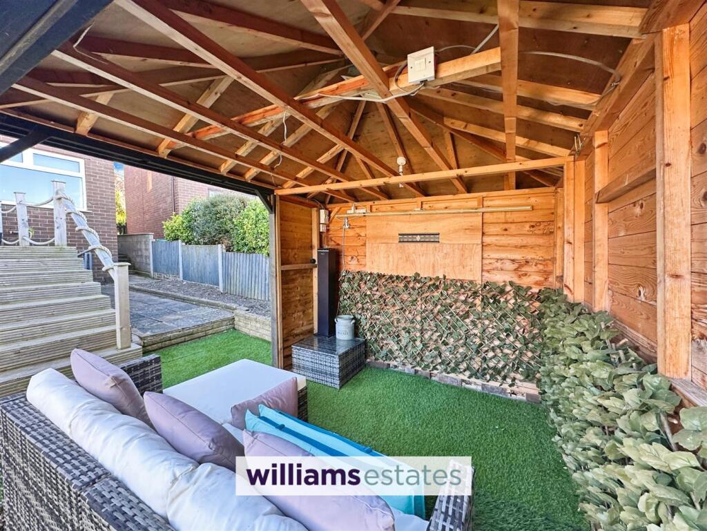 Covered Seating Area