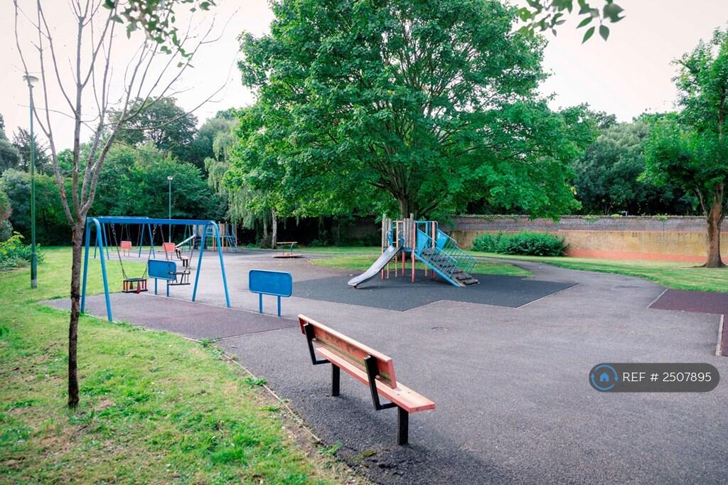 Park At The End Of Communal Garden