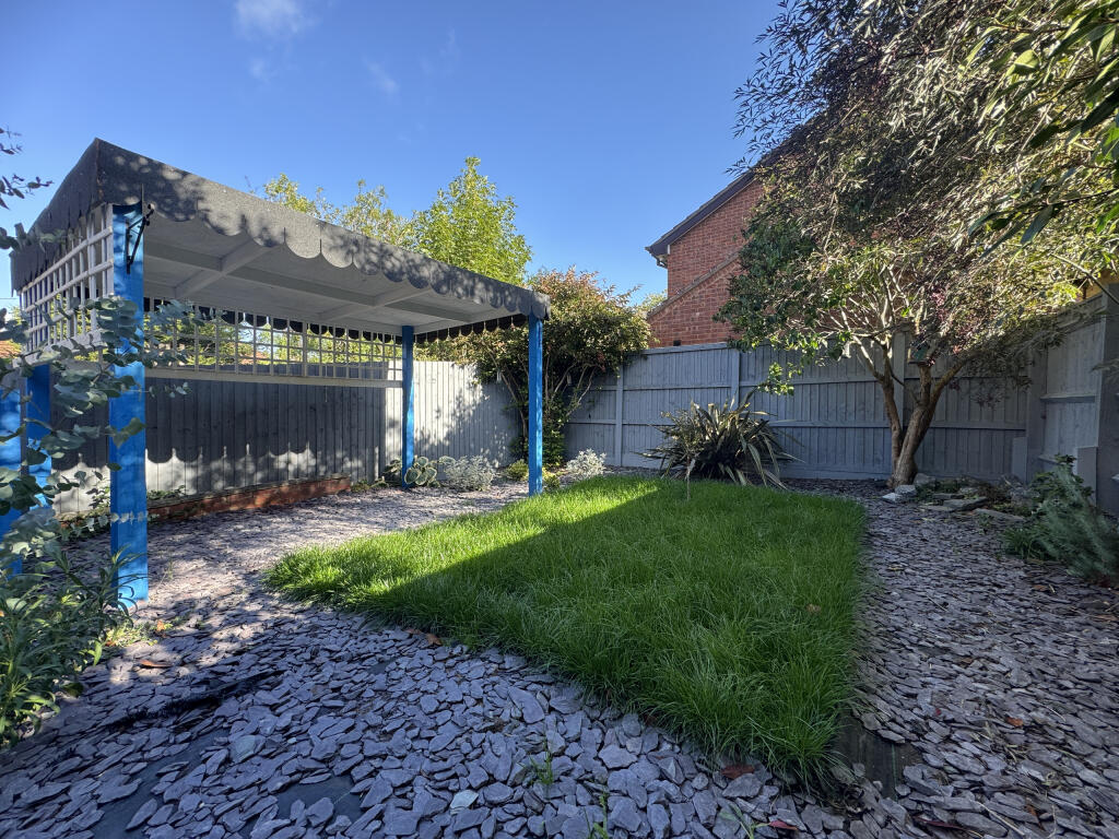 Rear garden