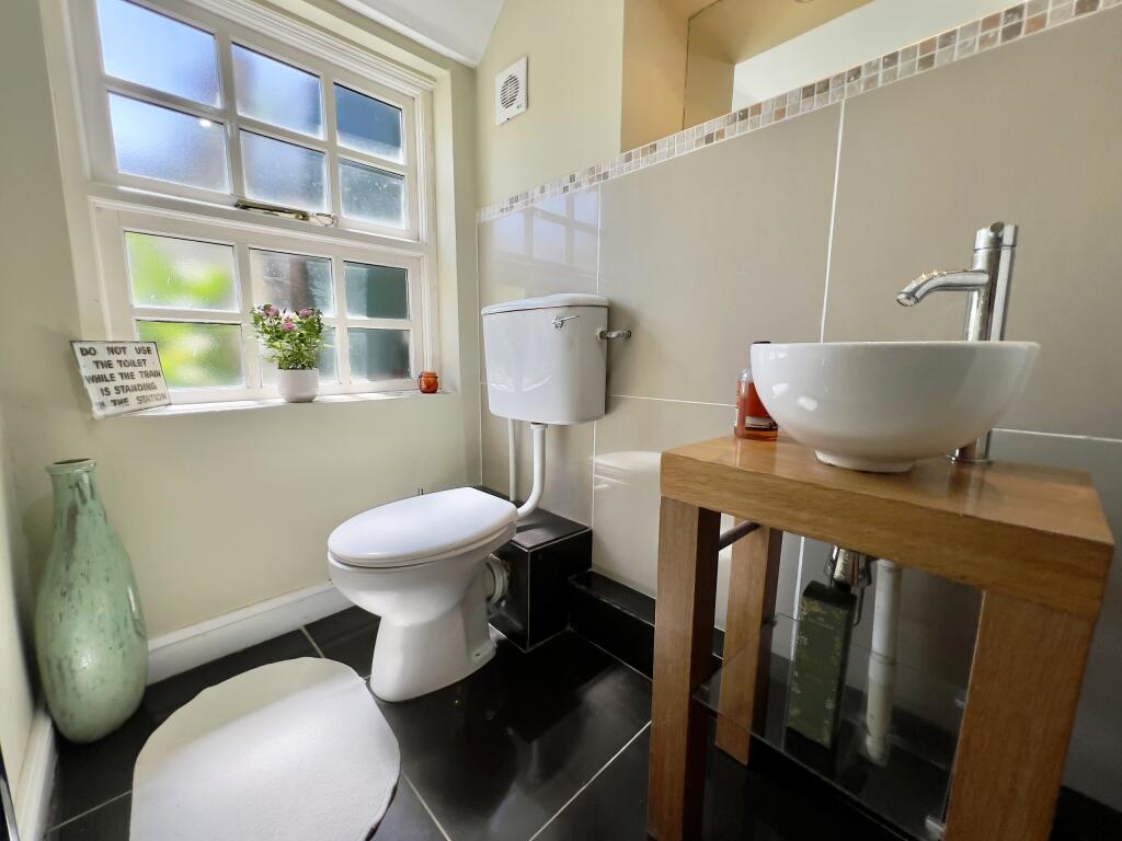 Downstairs shower room