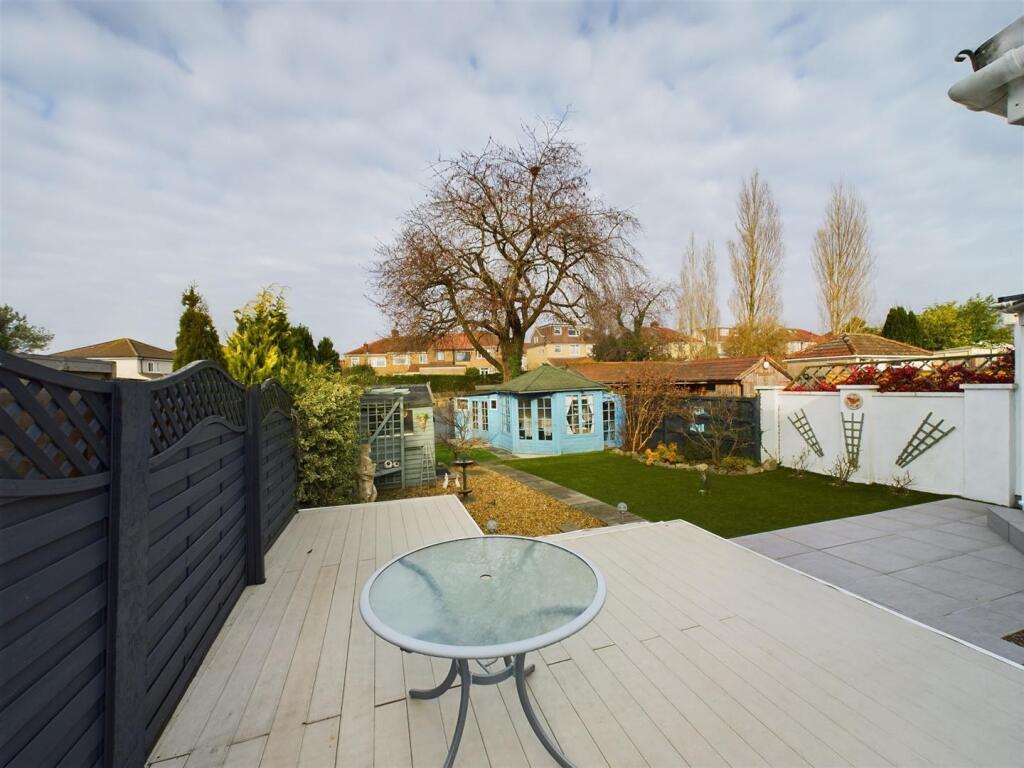 Rear garden