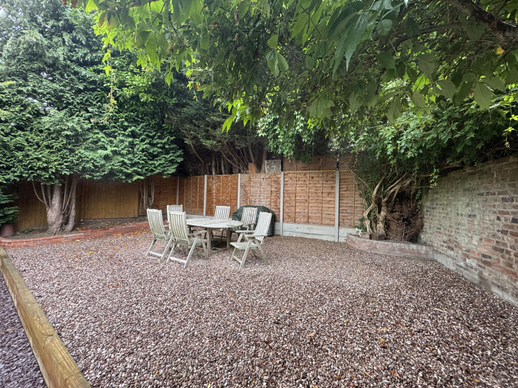 Outside seating area
