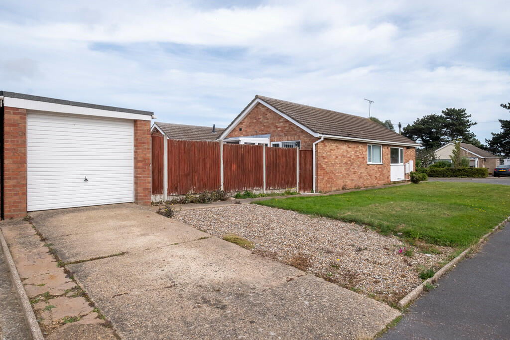 Generous parking ...