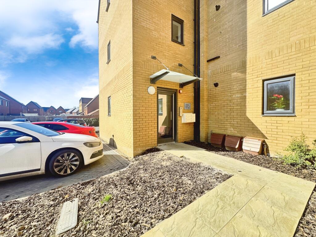 Flat Building Entrance