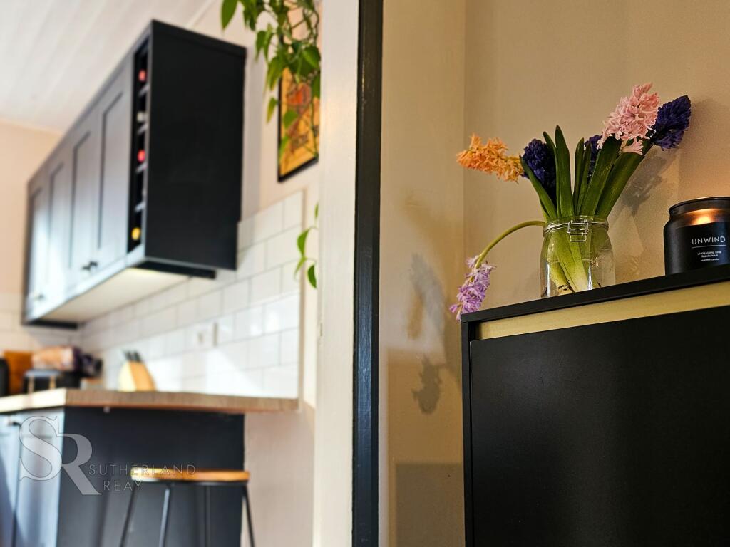 Hallway into Kitchen