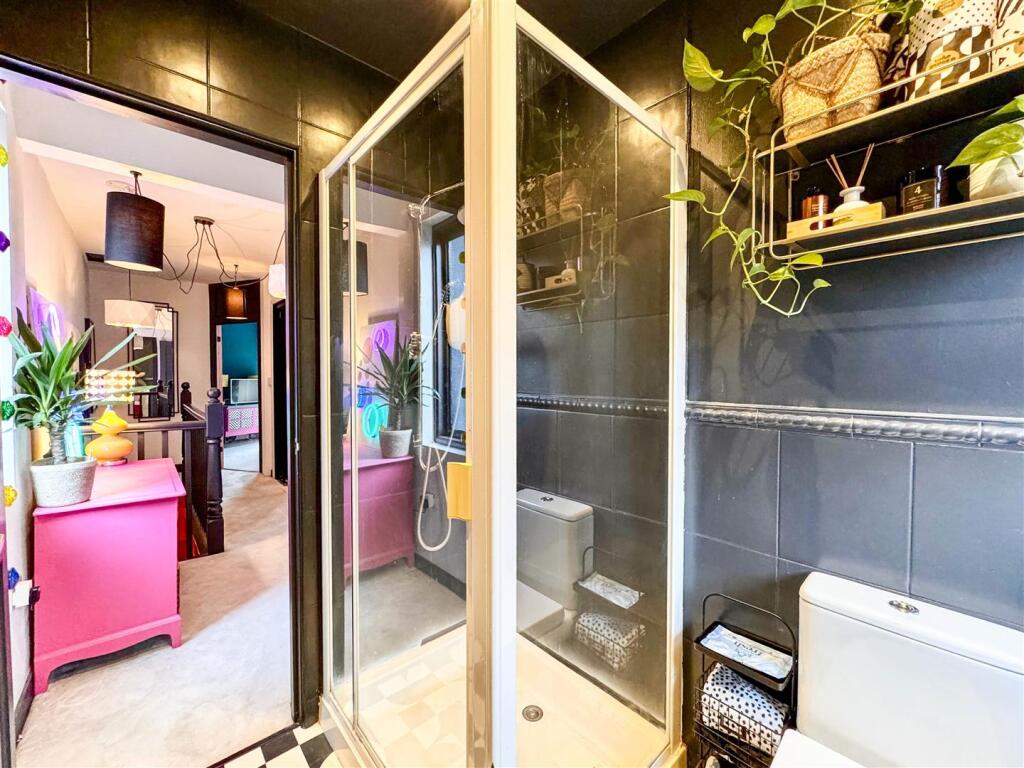 Upstairs shower room