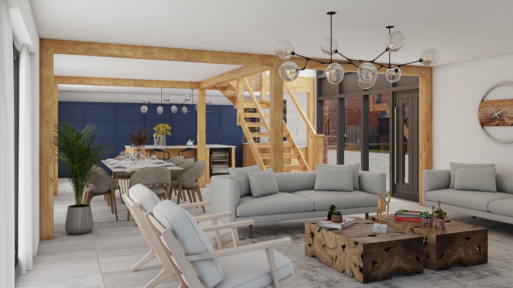 Church View - CGI Int 001 - Living Space 1 [HD]