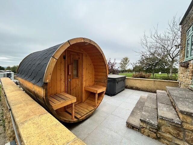 Outdoor sauna