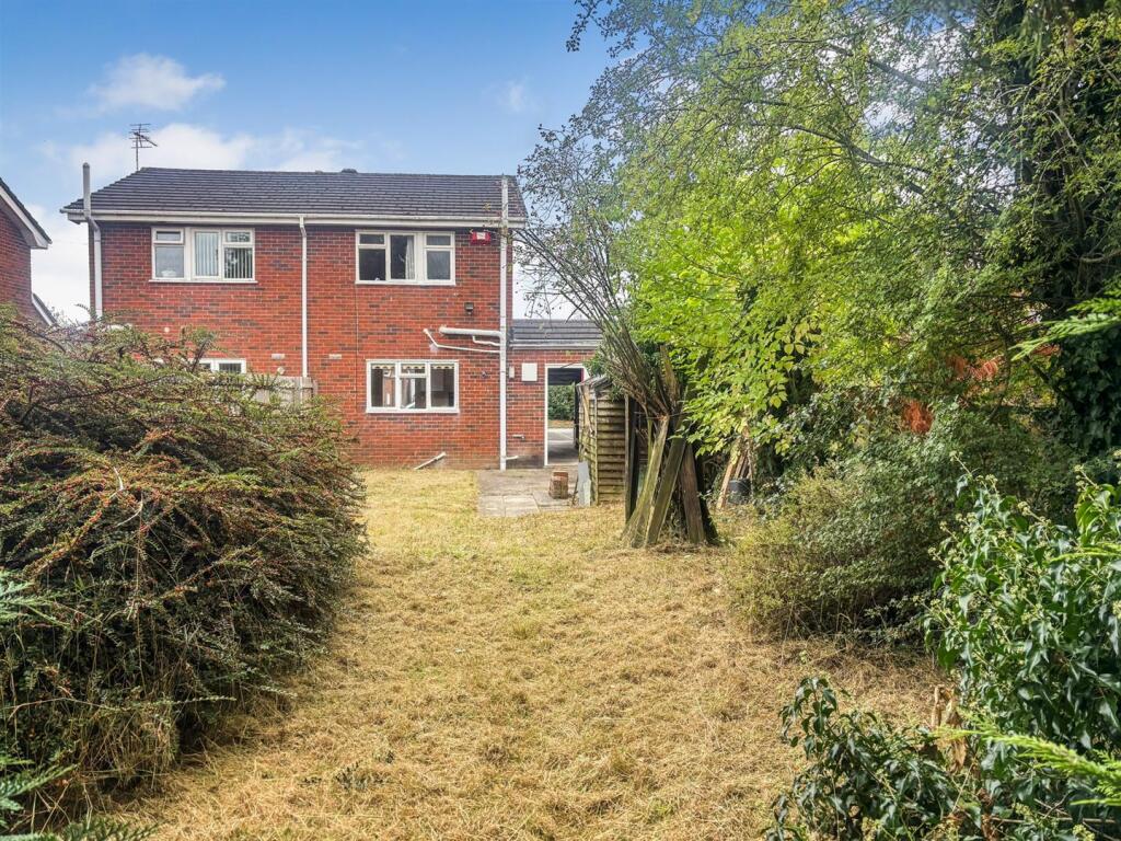 The Rear of the Property