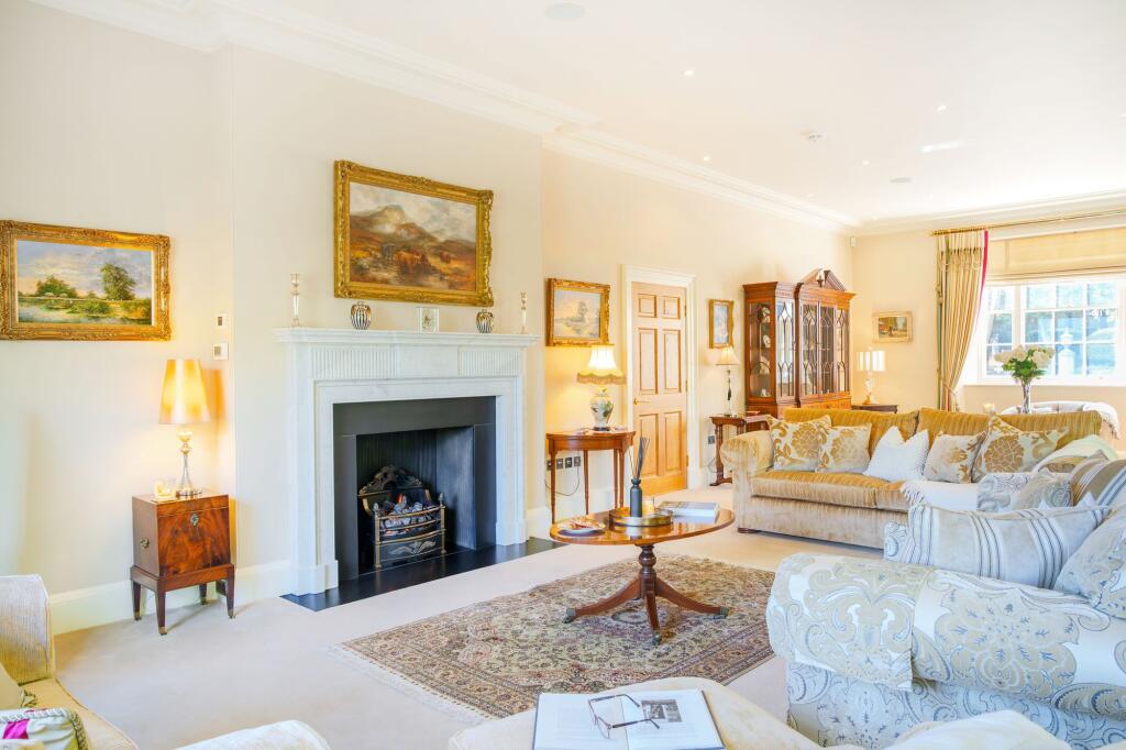 Drawing Room with gas fire